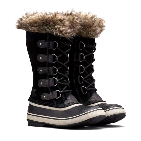 Sorel joan of arctic waterproof boot black 7 NWT - Picture 1 of 10